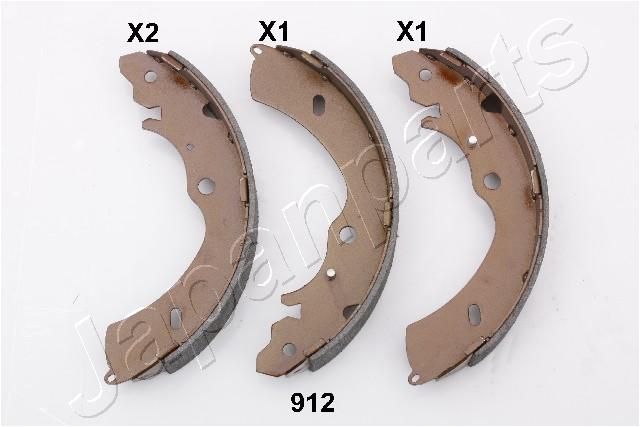 Zestaw szczęk hamulcowych JAPANPARTS GF-912AF