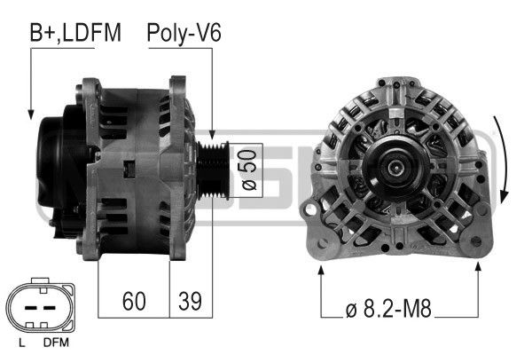 Alternator ERA 210481A