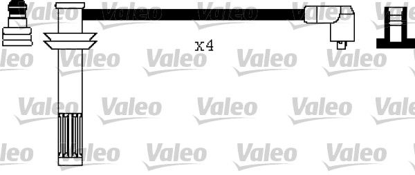Zestaw przewodów zapłonowych VALEO 346543