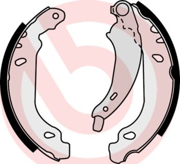 Zestaw szczęk hamulcowych BREMBO S 61 525