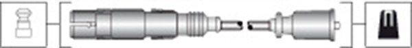 Zestaw przewodów zapłonowych MAGNETI MARELLI 941318111304