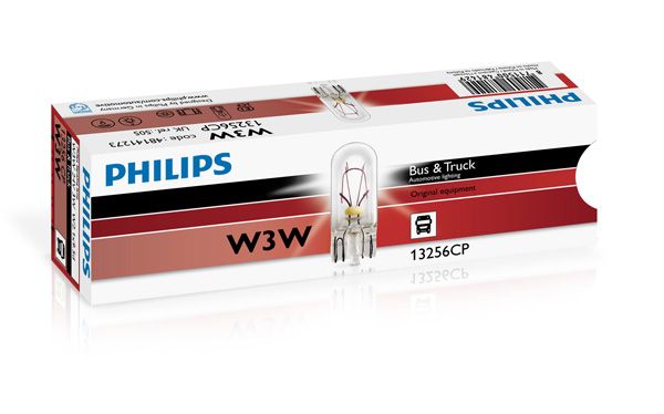 Żarówka, oświetlenie tablicy przyrządów PHILIPS 13256CP