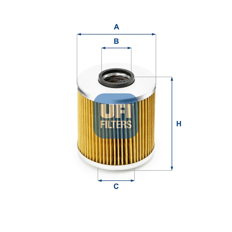 Filtr oleju UFI 25.541.00