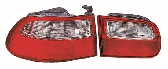 Zestaw lampy tylnej ABAKUS 317-1907FTB-VCR