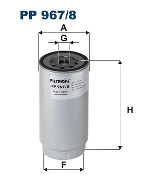 Filtr paliwa FILTRON pp 967/8