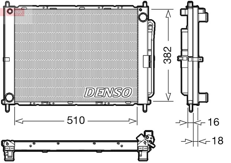 Moduł chłodzący DENSO DRM46102