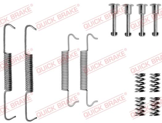 Zestaw akcesoriów, szczęki hamulcowe hamulca postojowego QUICK BRAKE 105-0793