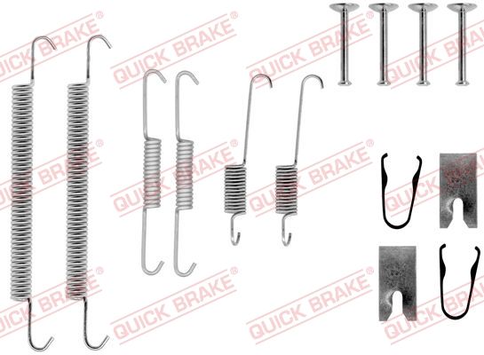 Zestaw akcesoriów, szczęki hamulcowe QUICK BRAKE 105-0771