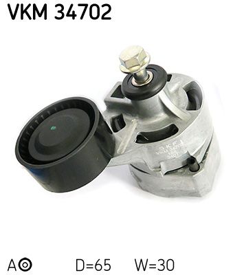 Rolka napinacza, pasek klinowy wielorowkowy SKF VKM 34702