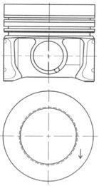 Tłok KOLBENSCHMIDT 41095620