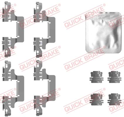 Zestaw akcesoriów, klocki hamulcowe QUICK BRAKE 109-0129
