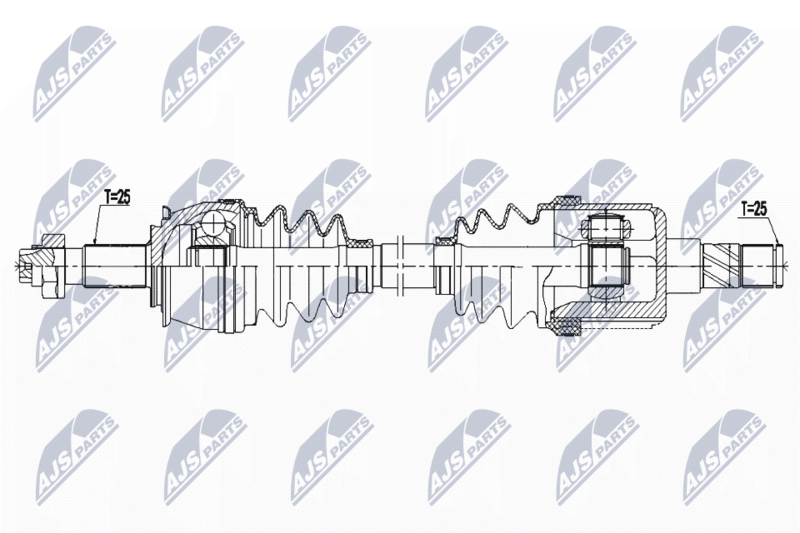Wał napędowy NTY NPW-PL-127