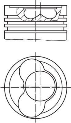 Tłok MAHLE 030 66 00