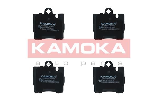 Zestaw klocków hamulcowych, hamulce tarczowe KAMOKA JQ1012854