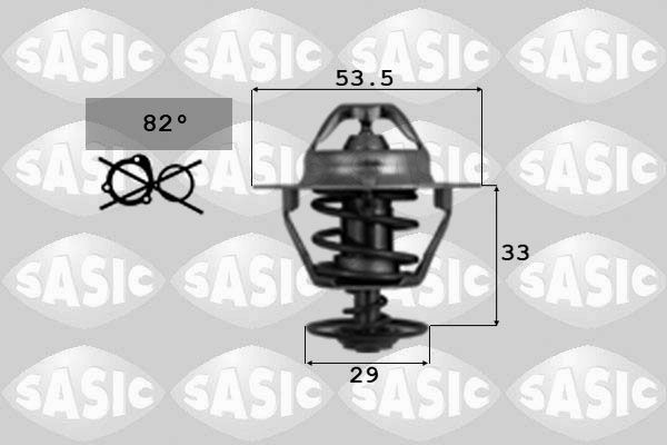 Termostat, płyn chłodzący SASIC 9000107