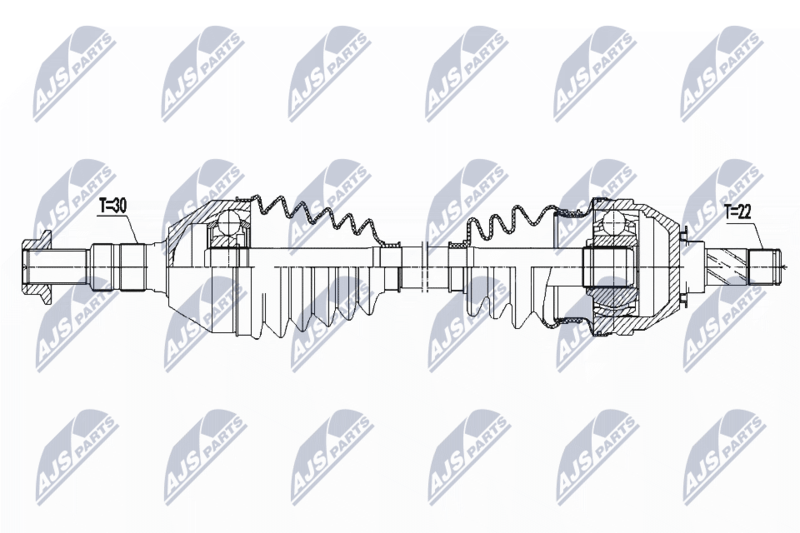 Wał napędowy NTY NPW-PL-081