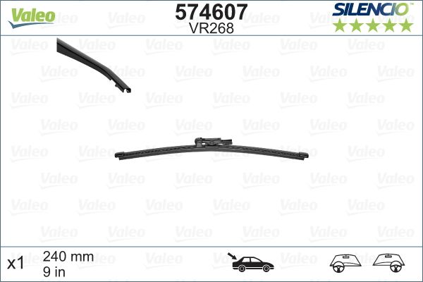 Pióro wycieraczki VALEO 574607