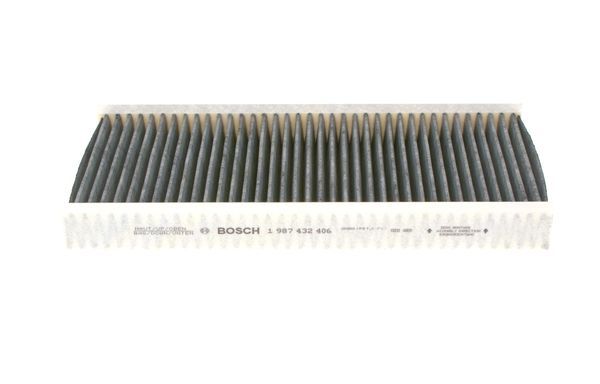 Filtr, wentylacja przestrzeni pasażerskiej BOSCH 1987432406