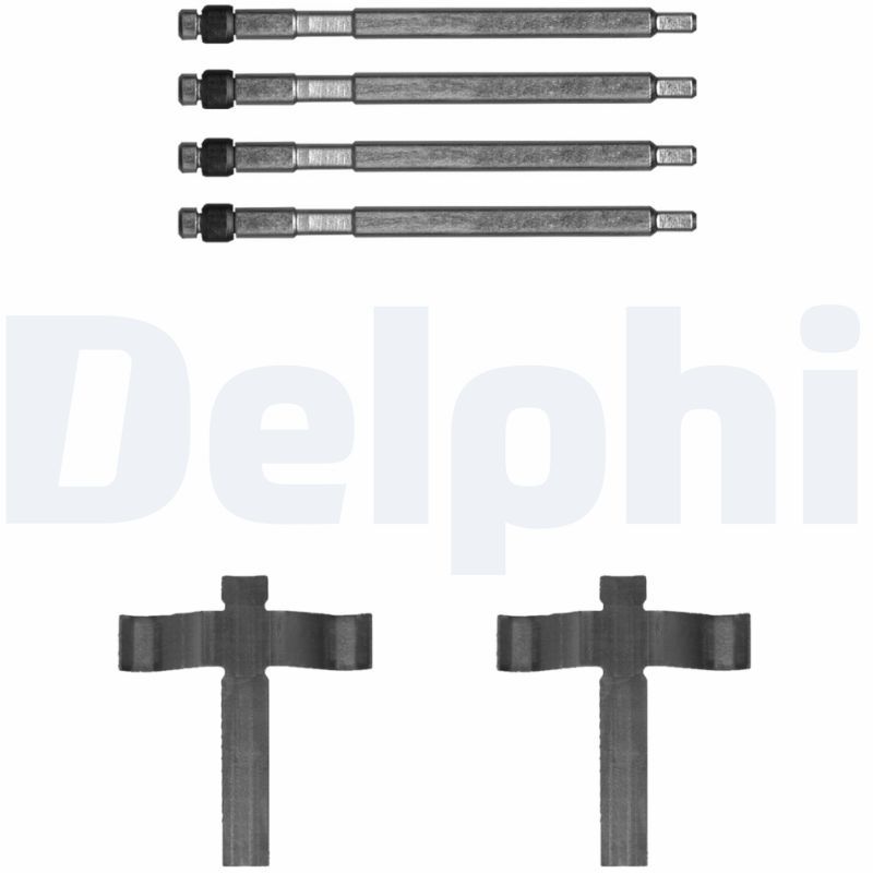 Zestaw akcesoriów, klocki hamulcowe DELPHI LX0707