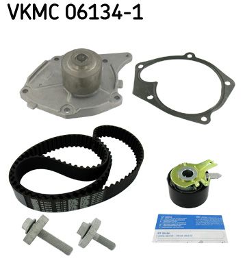 Pompa wody + zestaw paska rozrządu SKF VKMC 06134-1