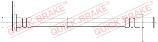 Przewód hamulcowy elastyczny QUICK BRAKE 25.074