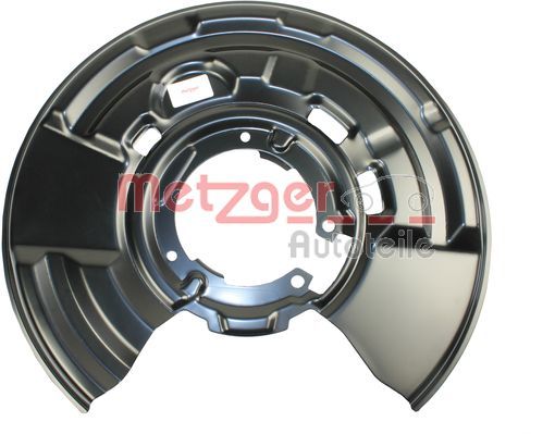 Panel rozbryzgiwujący, tarcza hamulcowa METZGER 6115140