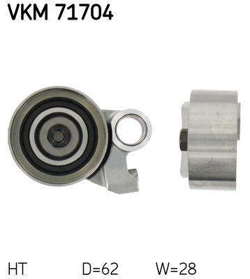 Rolka napinacza, pasek rozrządu SKF vkm 71704