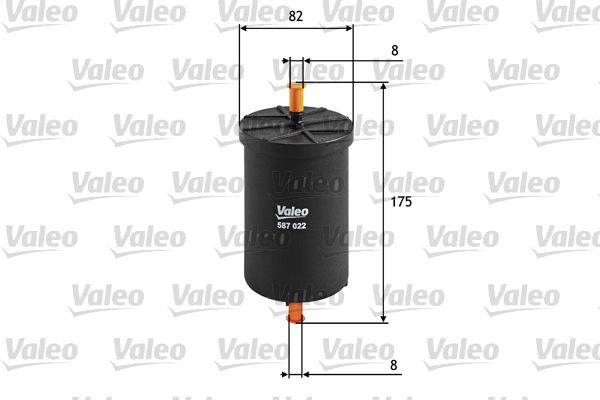 Filtr paliwa VALEO 587022