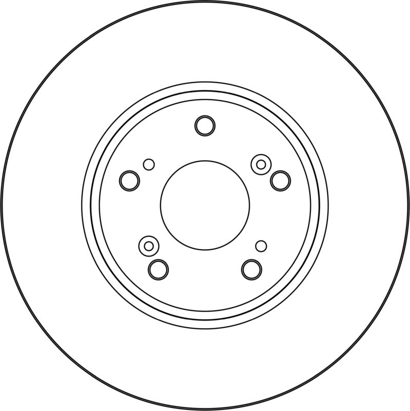 Tarcza hamulcowa TRW DF4129S