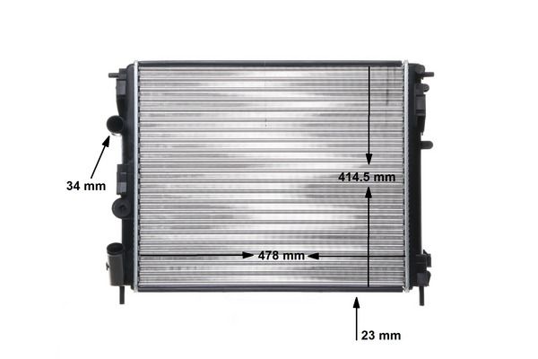 Chłodnica, układ chłodzenia silnika MAHLE CR35000S