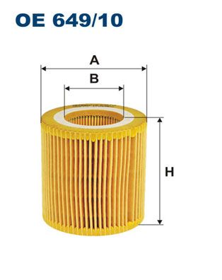 Filtr oleju FILTRON oe 649/10