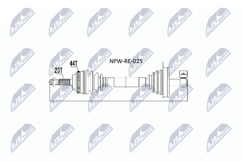 Wał napędowy NTY NPW-RE-025
