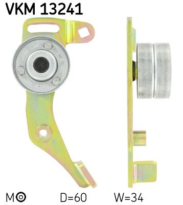 Rolka napinacza, pasek rozrządu SKF vkm 13241