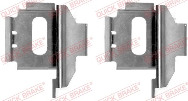 Zestaw akcesoriów, klocki hamulcowe QUICK BRAKE 109-1283