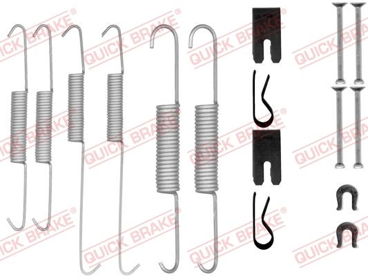 Zestaw akcesoriów, szczęki hamulcowe QUICK BRAKE 105-0854