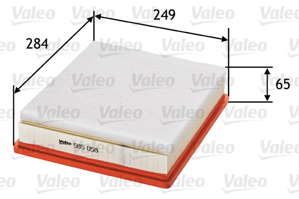 Filtr powietrza VALEO 585058