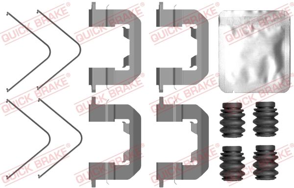 Zestaw akcesoriów, klocki hamulcowe QUICK BRAKE 109-0123