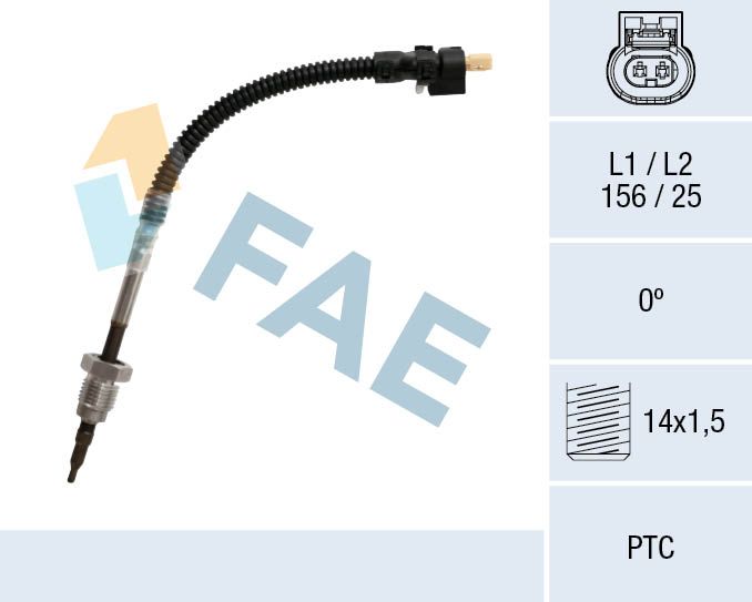 czujnik, temperatura spalin FAE 68051
