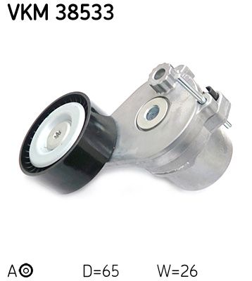 Rolka napinacza, pasek klinowy wielorowkowy SKF VKM38533
