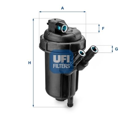 Filtr paliwa UFI 55.116.00