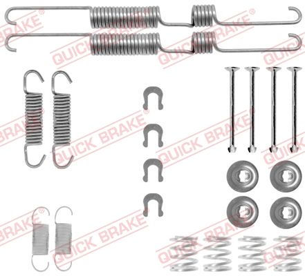 Zestaw akcesoriów, szczęki hamulcowe QUICK BRAKE 105-0738