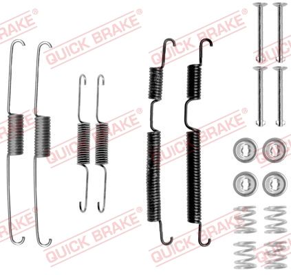 Zestaw akcesoriów, szczęki hamulcowe QUICK BRAKE 105-0813