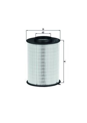 Filtr powietrza MAHLE LX1780/3