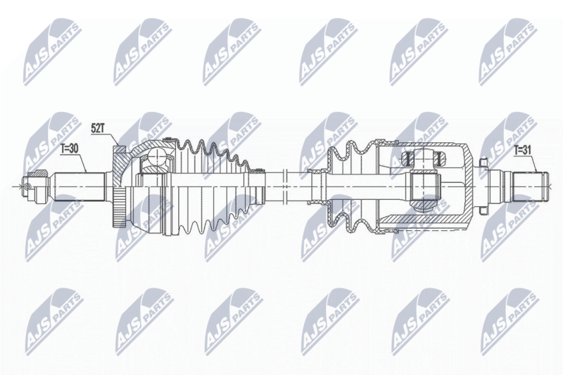 Wał napędowy NTY NPW-HY-561