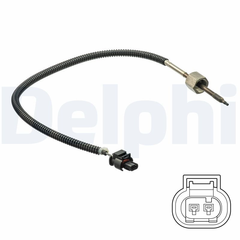 czujnik, temperatura spalin DELPHI TS30228