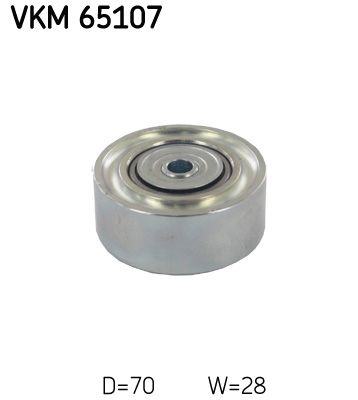 rolka kierunkowa / prowadząca, pasek klinowy zębaty SKF VKM65107
