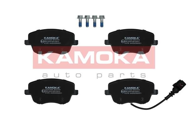 Zestaw klocków hamulcowych, hamulce tarczowe KAMOKA JQ1013324