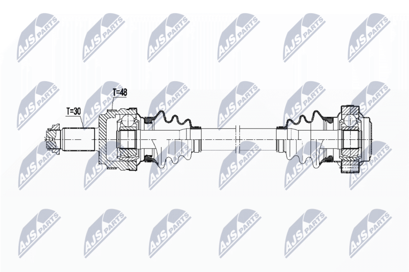Wał napędowy NTY NPW-BM-107