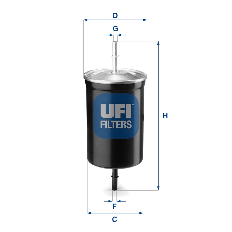 Filtr paliwa UFI 31.747.00