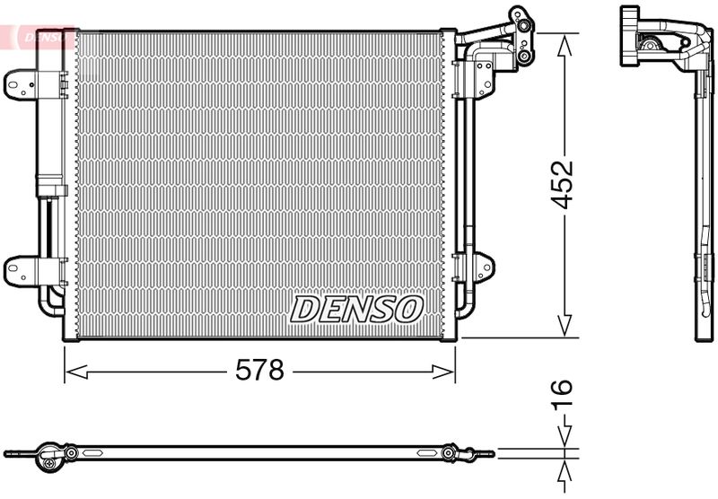 Skraplacz, klimatyzacja Denso DCN32067